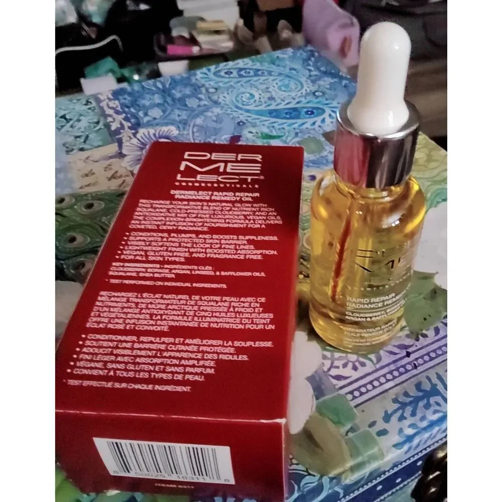 NIB~DERMELECT COSMECEUTICALS Rapid Repair Radiance Remedy Oil